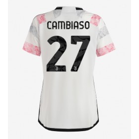 Juventus Andrea Cambiaso #27 Borta Kläder Dam 2023-24 Kortärmad